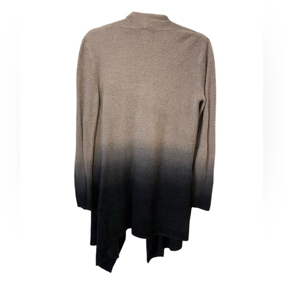 Barefoot Dreams Bamboo Chic Lite cardigan gradient color drape front sm/med - Picture 3 of 8